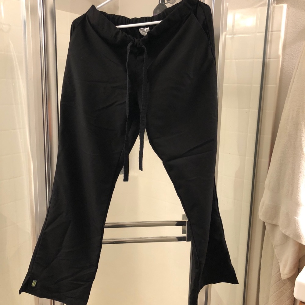 Black Scrub Pants